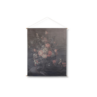 Floral Hanging Canvas Large