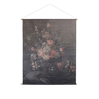 Floral Hanging Canvas Large