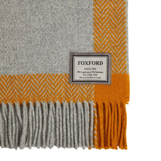 Foxford Derek Cashmere & Lambswool Throw
