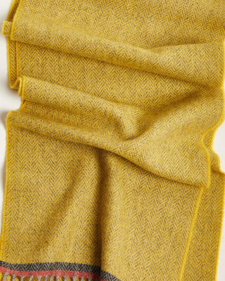 Foxford Gold Lambswool Scarf