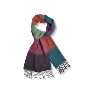 Foxford Contemporary Stripe Lambswool Scarf