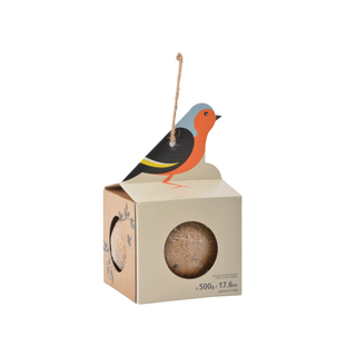 Giant Suet Ball in Feeder - Finch