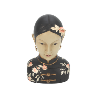 Girl with Floral Design with Drawer