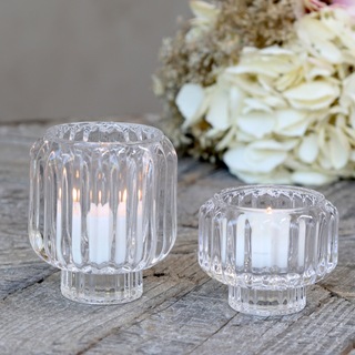 Tealight Holder with Grooves