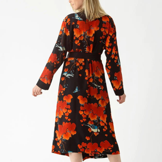 One Hundred Stars Gown Acer Black Crepe