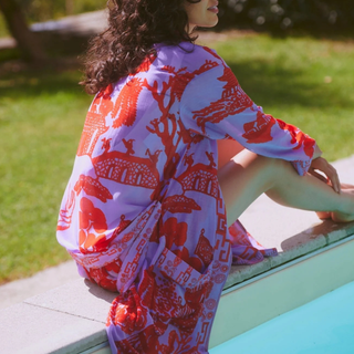 One Hundred Stars Gown Willow Violet