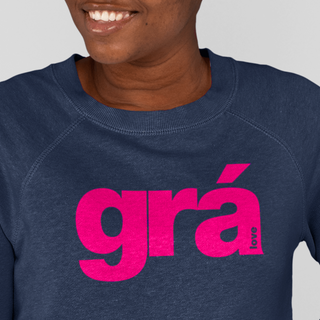 Fukil Grá Sweatshirt Navy/Pink