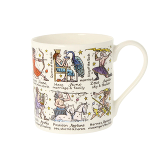Greek Gods And Goddesses China Mug 300ml Bone