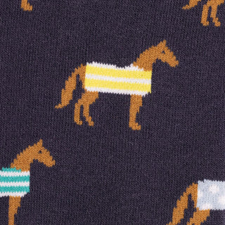 Swole Panda Mens Bamboo Socks Horse