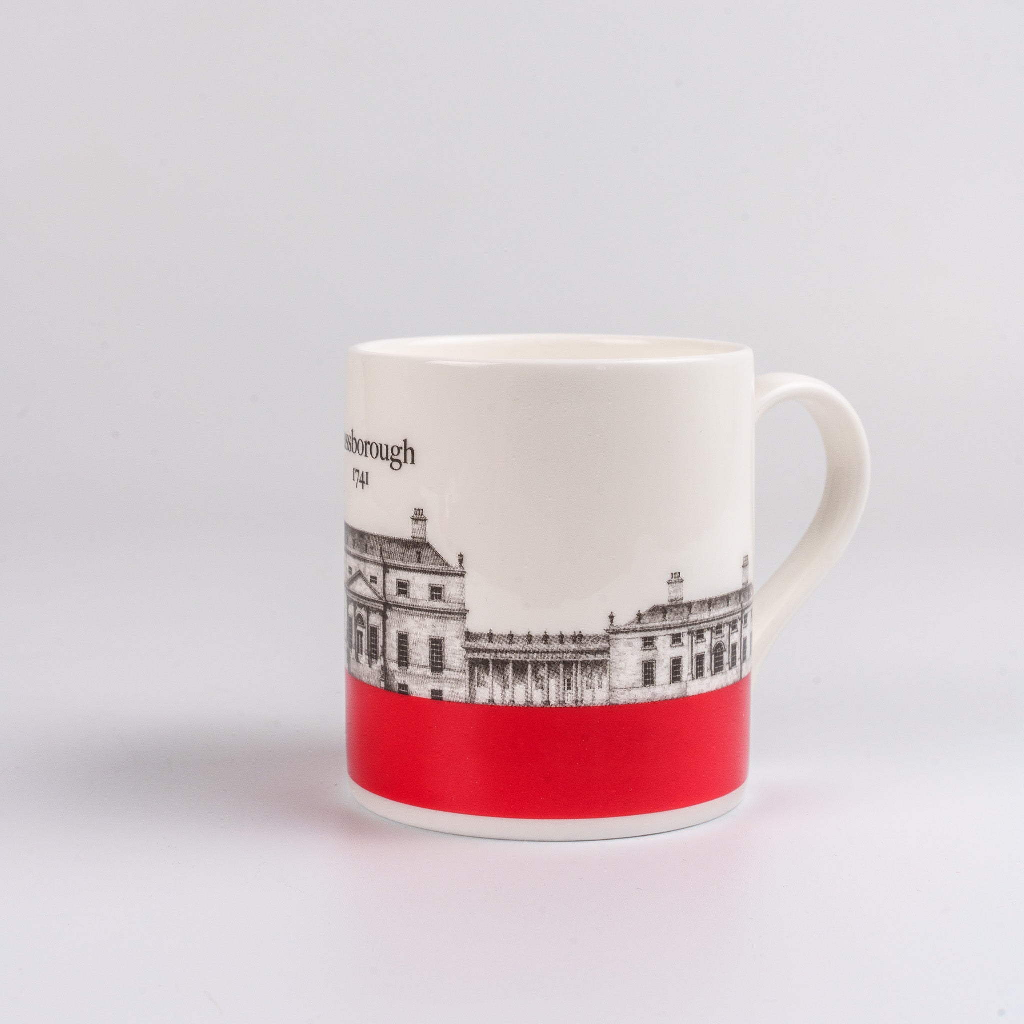 Russborough House Mug Red