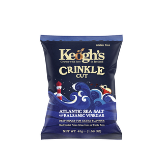 Keoghs Crinkle Salt and Vinegar 45g