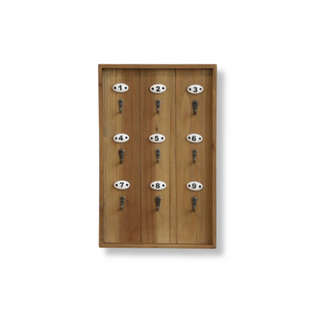 Key Rack with 9 Hooks