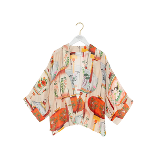 One Hundred Stars Kimono Lanterns Red