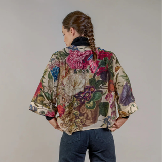 One Hundred Stars Kimono Primula Stone