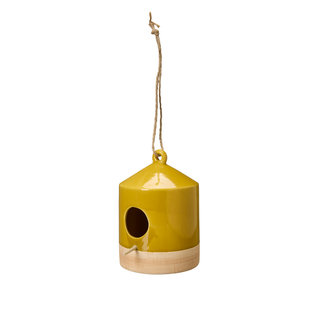 Lola Bird House Yellow