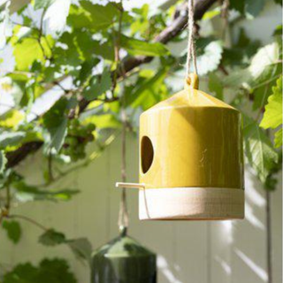 Lola Bird House Yellow