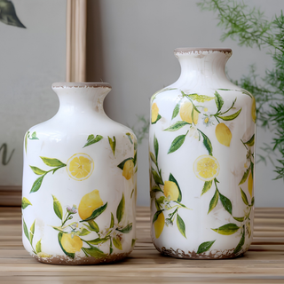 Limone Bottle with Lemon Motif