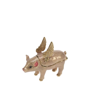 Pill Box Pig With Wings
