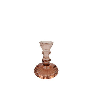 Luce Candle Holder Pink Small