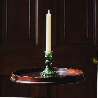 Luce Candle Holder Green Small