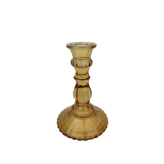 Luce Candle Holder Yellow