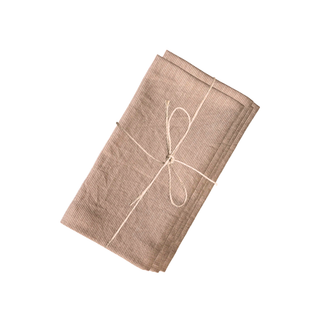 Cloth Napkins 4pk Mocca