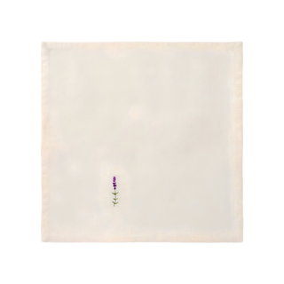 Napkin Flora with Lavender Butter Cream