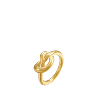 One Dame Lane Aston Knot Ring Gold