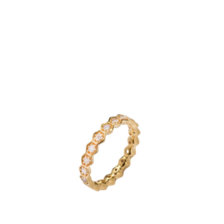 One Dame Lane Honey Ring Gold