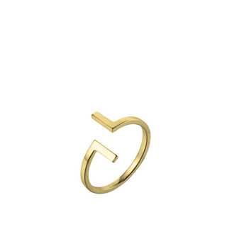 One Dame Lane Inez Ring Gold