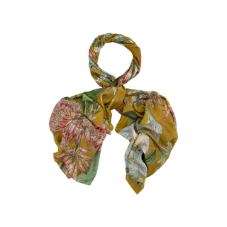 One Hundred Stars Scarf Rhodoleia Gold