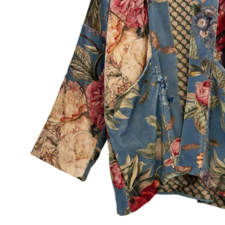 One Hundred Stars Velvet Pocket Jacket Primula Blue