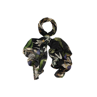 One Hundred Stars Scarf Orchid Black