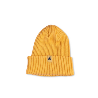 Organic Cotton Beanie Mustard