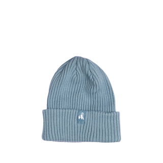 Swole Panda Organic Cotton Beanie Turquoise