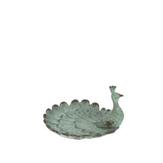 Ornamental Peacock Dish