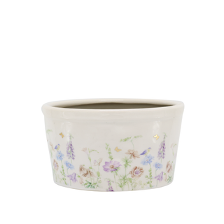Papillon Tray with Flower Motif