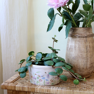 Papillon Tray with Flower Motif