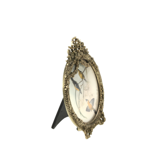 Photo Frame Round Gold