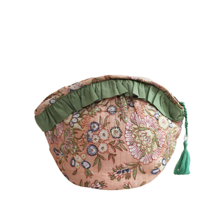 Powell Craft Balloo Printed Bag Peach Green