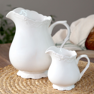 Province Jug White H9cm