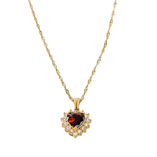 One Dame Lane Queen of Hearts Necklace