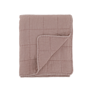 Aix Vintage Quilt Taupe 180x130cm