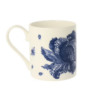 Rabbit & Cabbage China Mug 300ml Bone