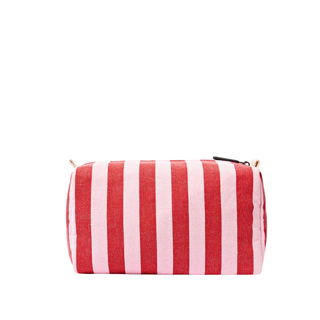 Roka Mayfair Wash Bag in Strawberry Stripe