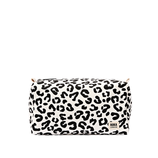 Roka Mayfair Wash Bag in Summer Leopard