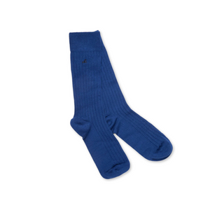 Royal Blue Bamboo Socks Mens