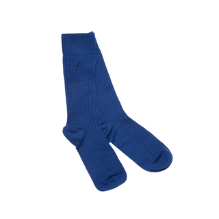 Royal Blue Bamboo Socks Mens