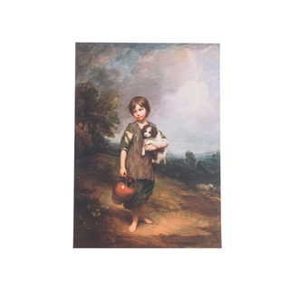 Russborough Postcard The Cottage Girl