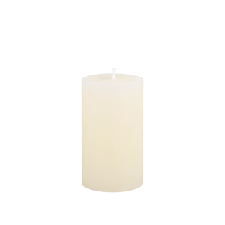 Macon Pillar Candle Rustic Cream